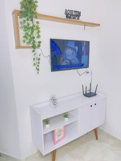 费拉迪圣安娜Flat Charmoso Na Cidade, Moderno E Prox A Fraga Maia公寓 外观 照片