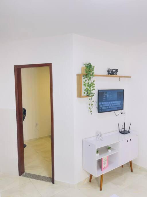 费拉迪圣安娜Flat Charmoso Na Cidade, Moderno E Prox A Fraga Maia公寓 外观 照片
